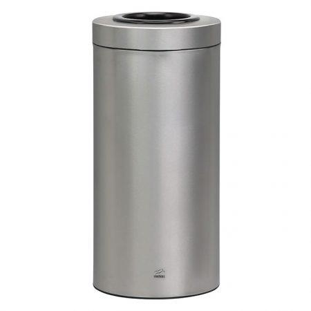 سطل زباله 45 لیتری استوانه ای تمام استیل بهازکالا کد 16179063